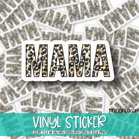 Vinyl Sticker | #V0083 - MAMA LEOPARD