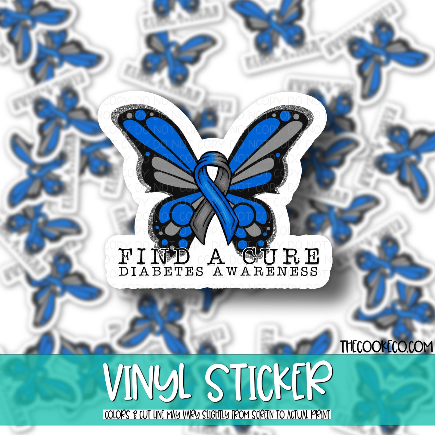 Vinyl Sticker | #V0417 - DIABETES AWARENESS
