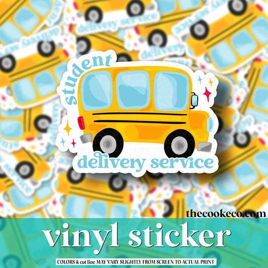 Vinyl Sticker | #V0771 - STUDENT DELIVERY SERVICE