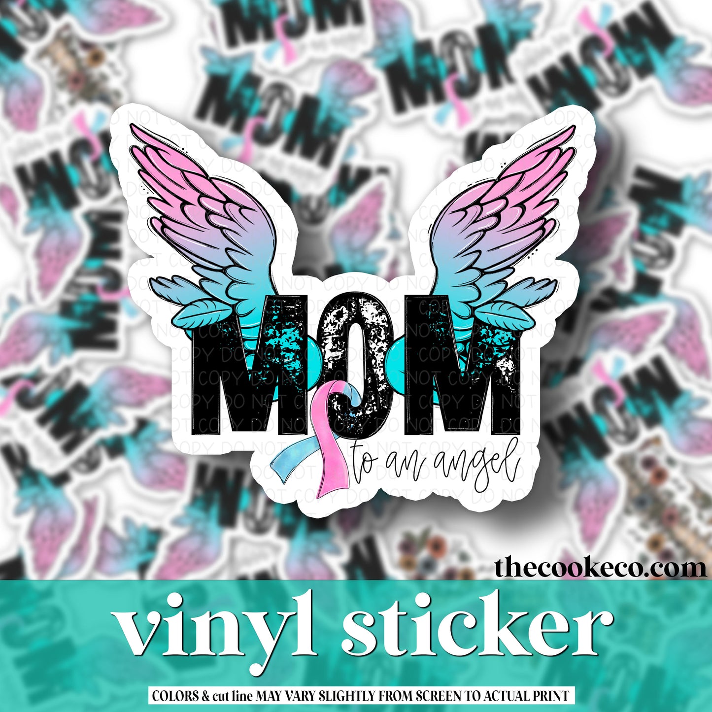 Vinyl Sticker | #V0895 - MOM TO AN ANGEL