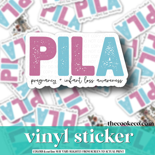 Vinyl Sticker | #V0898 - PILA - PREGNANCY AND INFANT LOSS AWARENESS