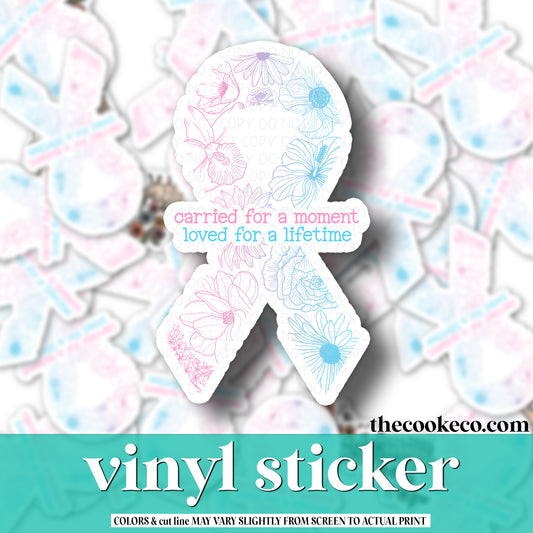 Vinyl Sticker | #V0919 - CARRIED FOR A MOMENT