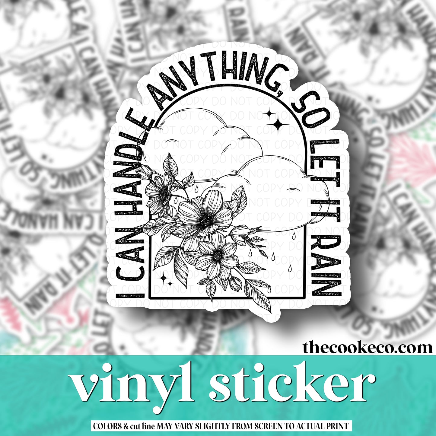 Vinyl Sticker | #V0962 - I CAN HANDLE ANYTHING
