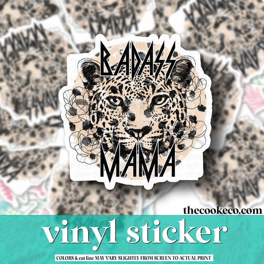 Vinyl Sticker | #V0997 - BADASS MAMA