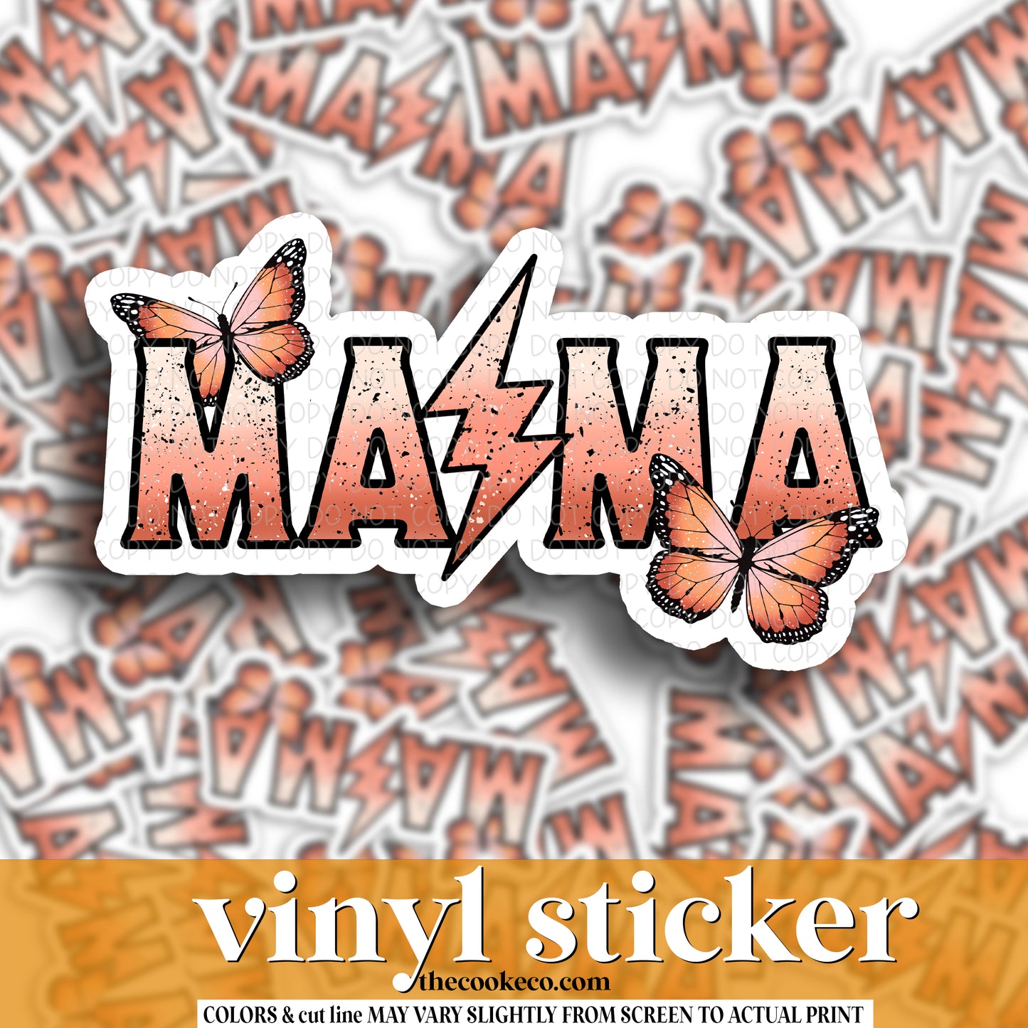 Vinyl Sticker | #V1204 - MAMA BUTTERFLIES