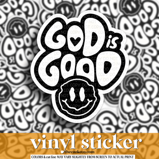 Vinyl Sticker | #V1227 - GOD IS GOOD
