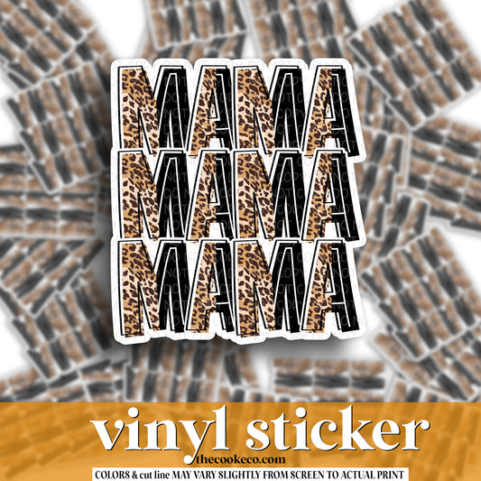 Vinyl Sticker | #V1245 - MAMA MAMA MAMA