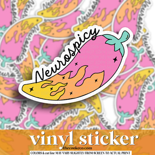 Vinyl Sticker | #V1104 - NEUROSPICY